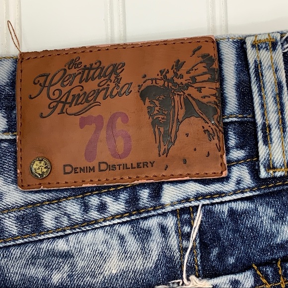 SOLD The Heritage By America Jeans Shorts 38 - Picture 7 of 14